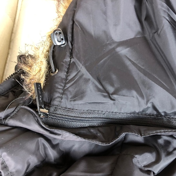 CALVIN KLEIN Down Puffer Jacket Coat XS - Picture 5 of 9